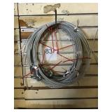 1 LOT (5) WENCH CABLES