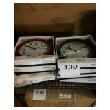 8 CTN WALL CLOCKS
