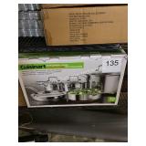1 CTN CUISINART 10PC COOKWARE SET