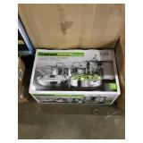 1 CTN CUISINART 10PC COOKWARE SET