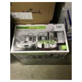 1 CTN CUISINART 10PC COOKWARE SET