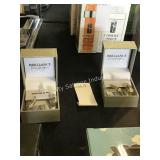 1 LOT (2) PAIR STERLING SILVER EARRINGS (DISPLAY)