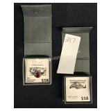 1 LOT (2) GOLD & SILVER RINGS (DISPLAY)