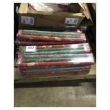 17 PACKS CHRISTMAS WRAPPING PAPER