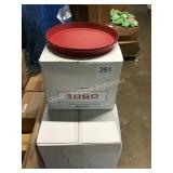 3 CTN PLASTIC SERVING TRAYS