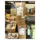 6 CTN RUBBERMAID ASH/TRASH STEEL CONTAINERS