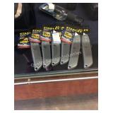 1 LOT STANLEY UTILITY KNIVES (DISPLAY)