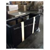 1 LOT DBL SINK VANITY BASE