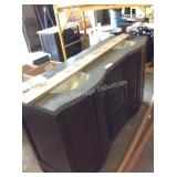 1 LOT DBL SINK VANITY