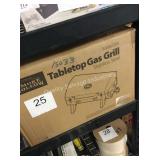 1 CTN TABLE TOP GAS GRILL
