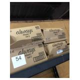 4 CTN ALWAYS MAXI PADS
