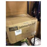 1 CTN TABLE TOP GAS GRILL