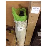 1 ROLL BLACK PLASTIC