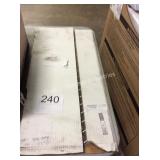 1 LOT ALUMINUM DECORATIVE