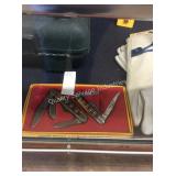 1 LOT WILD TURKEY HANDMADE POCKETKNIFE SET