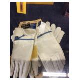 1 LOT LEATHER WORK GLOVES (DISPLAY)