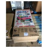 1 LOT POWER WHEELS BARBIE JEEP