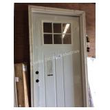 1 LOT STEEL ENTRY DOOR