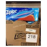 1 CTN ZIPLOC BAGS