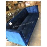 1 LOT BLUE SOFA