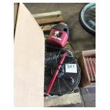 1 LOT FAN AND SHOP VAC