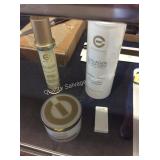 1 LOT ELIZABETH GRANT CREAMS & SERUM (DISPLAY)