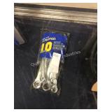 1 LOT 10PC WRENCH SET (DISPLAY)