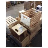1 SKID WOOD CRATES