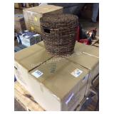 1 LOT 4 DECORATIVE BASKETS