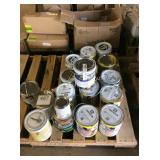 1 SKID PAINT AND STAIN