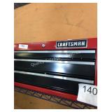 1 LOT CRAFTSMAN 3 DRAWER TOOL BOX