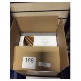 1 CTN WOOD SUIT HANGERS