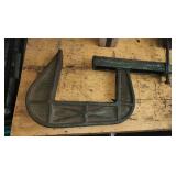 Heavy Duty Protected Thread C Clamp Vintage