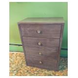 Small Metal 4 Drawer Cabinet