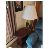 Lamp / Side Table Magazine Stand