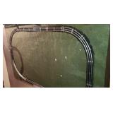 Train Layout on Board Lionel Track and Some Putz