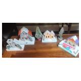 Putz Christmas Houses Train (A)