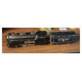 Black Marx Commodore Train and Tender NY Central