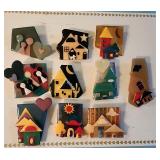 House & People Pins by Lucinda