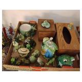 Frog Figurines - Norcrest , Giftcraft
