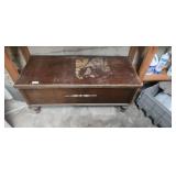 Lane Cedar Chest Lock Removed