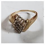 10 KT Gold Ring Jewelry