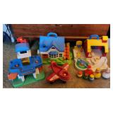 Fisher Price School House Airport Plane
