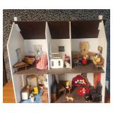 Doll House with Contents