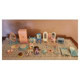 Fisher Price Loving Family Dolls & Furniture