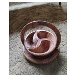 Wooden Collapsible Basket - Handcrafted in Italy