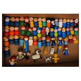 Fisher Price Little People Figures Plastic & Wood