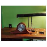 Sessions Mantel clock and Desk Lamp