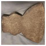 Antique Broad Axe Head Forged 8"