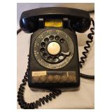 Western Electric Black Rotary Multi Line Telephone